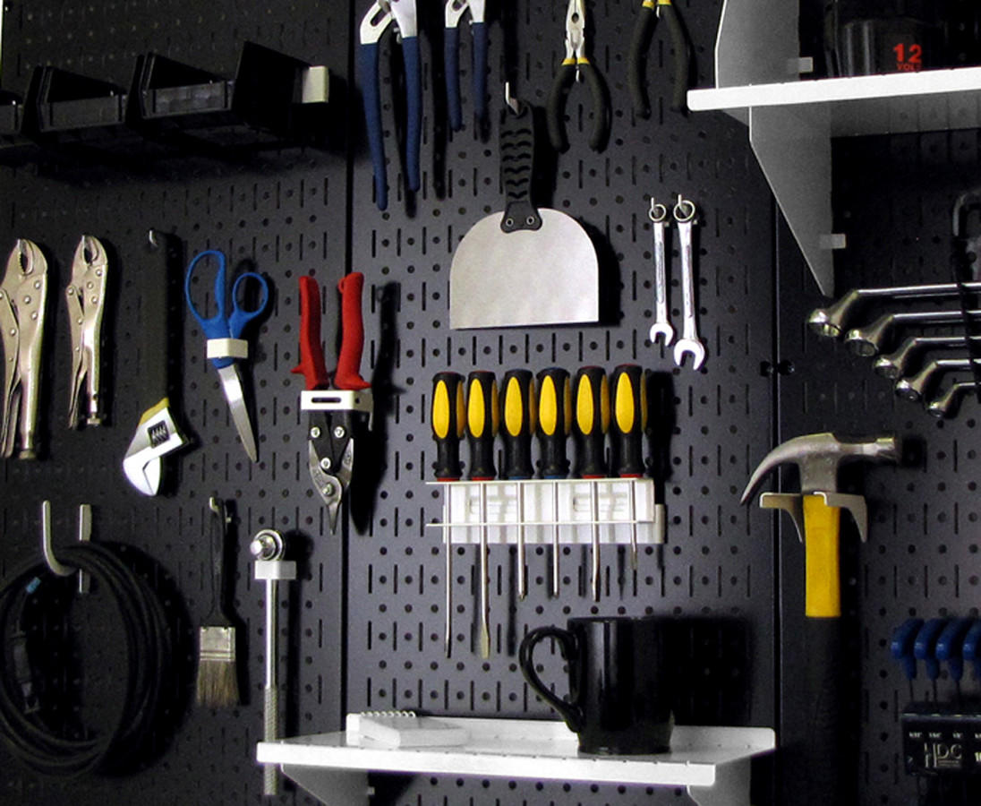 Large Pegboard - 48 Inch Metal Peg Board Pack - 4 Feet – Wall Control