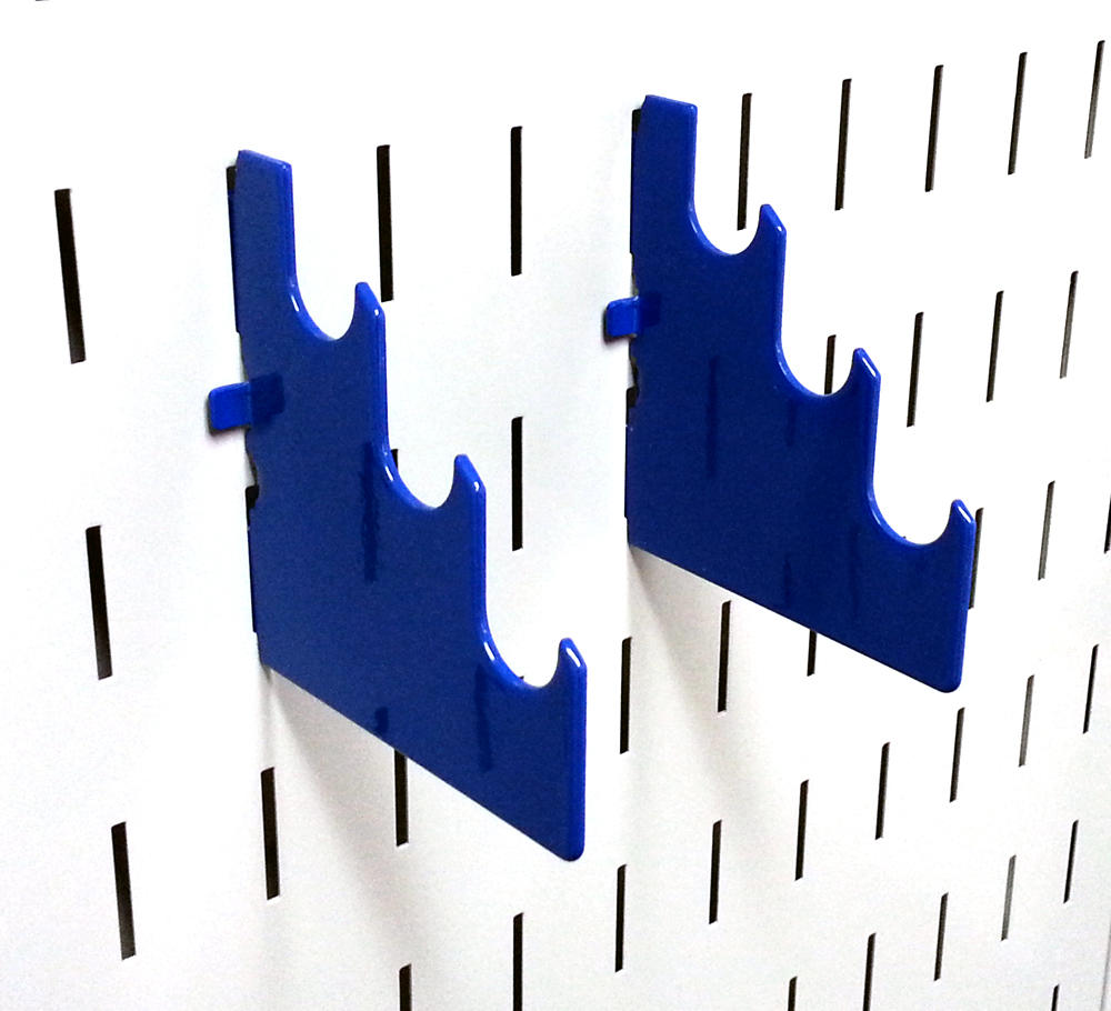 Slotted Metal Pegboard Rod Bracket Pair - 10-CR-105