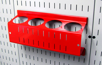 Slotted Metal Pegboard Aerosol Spray Can Holder - ASM-CH-014