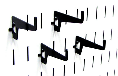 Long Reach Slotted Pegboard Hook (4) Pack - 2-7/8 Reach - 10-HL-102