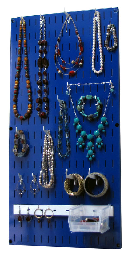 Blue Wall Control Jewelry Organizer 10-JWL-100 BU