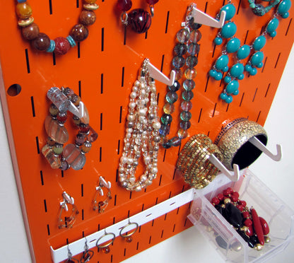 Wall Control Orange Necklace Organizer 10-JWL-100 OR