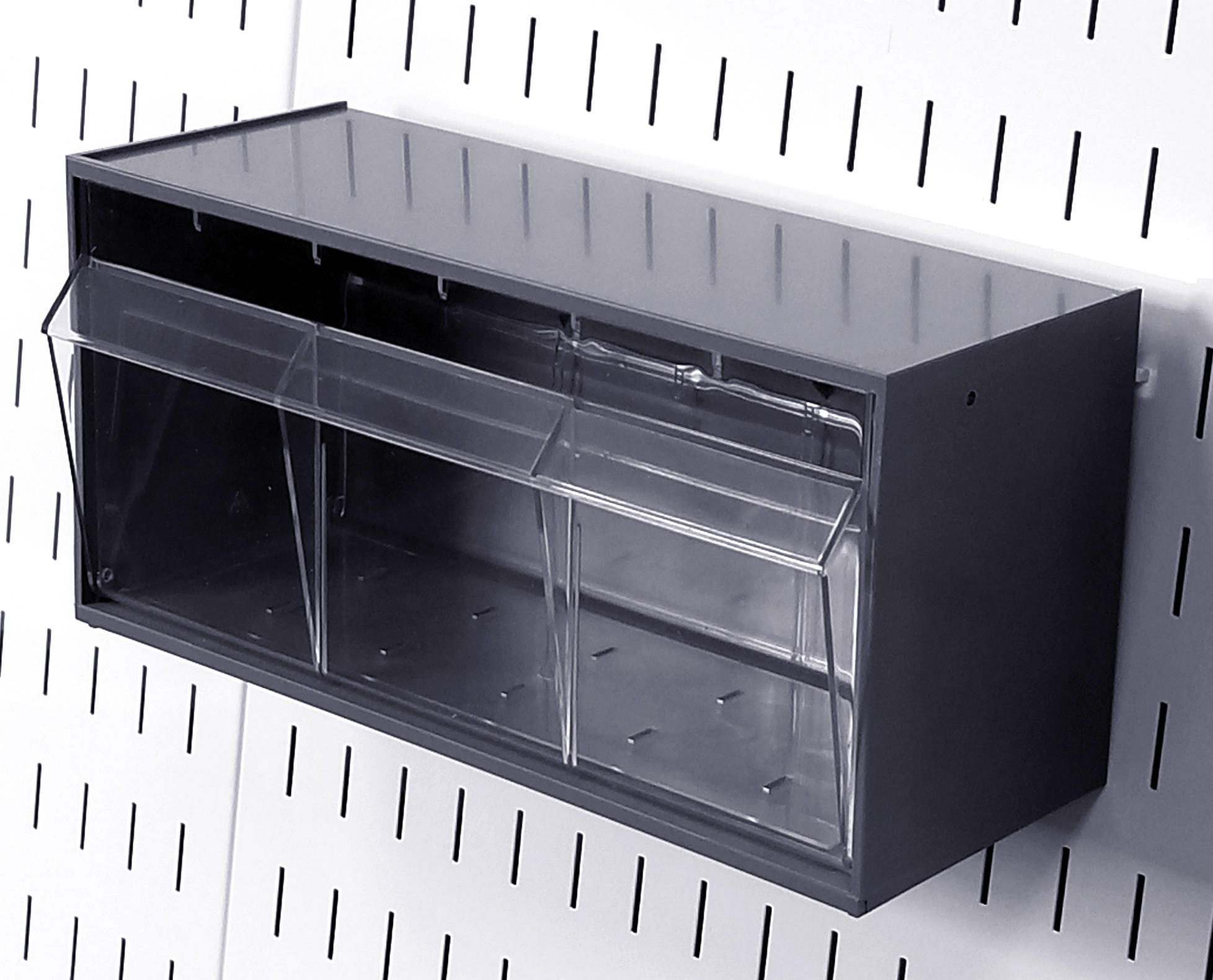 Pegboard Plastic Tip-Out Bin - 10-QTB-410