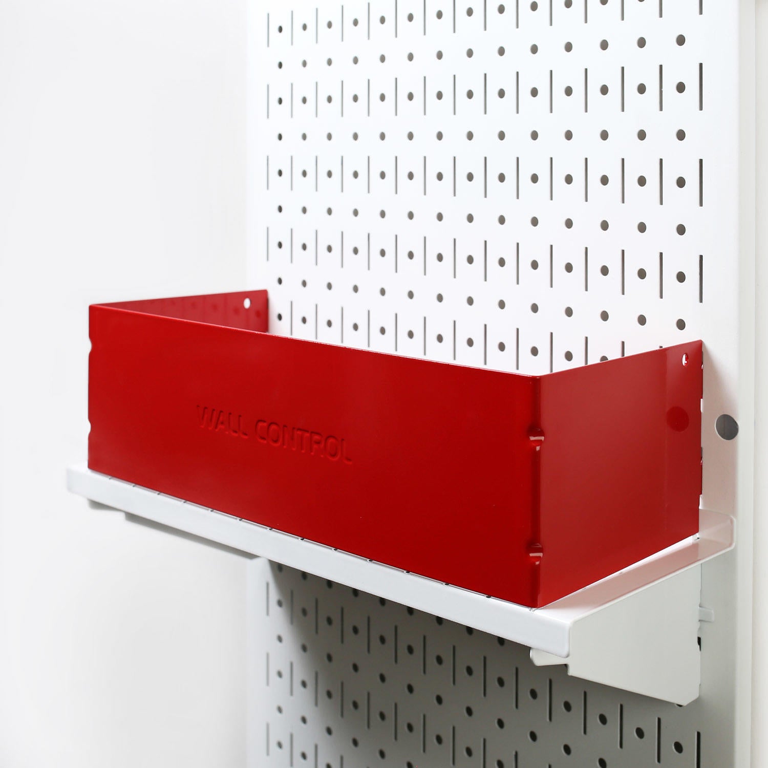6in Deep Shelf Guard and Wall Containment Stabilizing Bracket - 10-LP-1406
