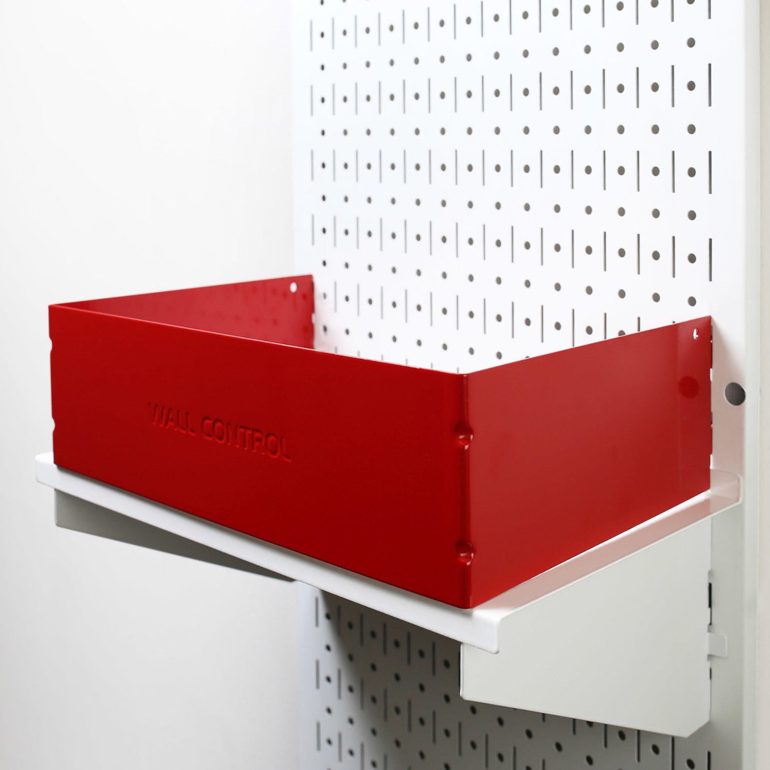 9in Deep Shelf Guard and Wall Containment Stabilizing Bracket - 10-LP-1409