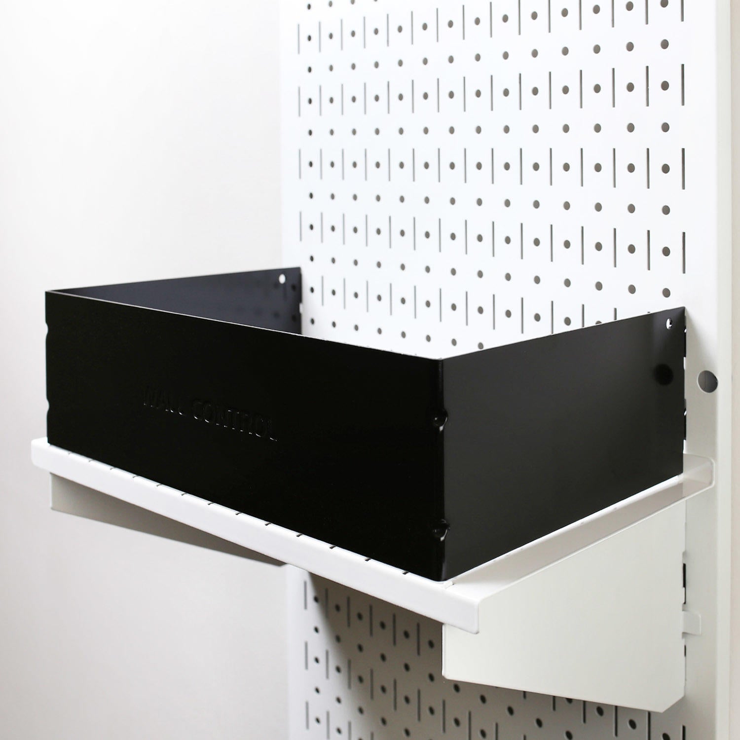 9in Deep Shelf Guard and Wall Containment Stabilizing Bracket - 10-LP-1409