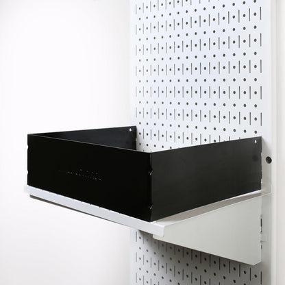 12in Deep Shelf Guard and Wall Containment Stabilizing Bracket - 10-LP-1412