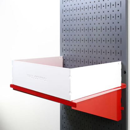12in Deep Shelf Guard and Wall Containment Stabilizing Bracket - 10-LP-1412