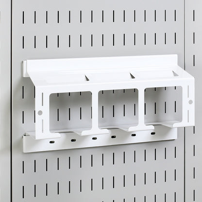 Drill Holder Storage Rack - Compact Impact Drill Battery Power Tool Pegboard Organizer - ASM-DR-314