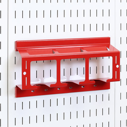 Drill Holder Storage Rack - Compact Impact Drill Battery Power Tool Pegboard Organizer - ASM-DR-314