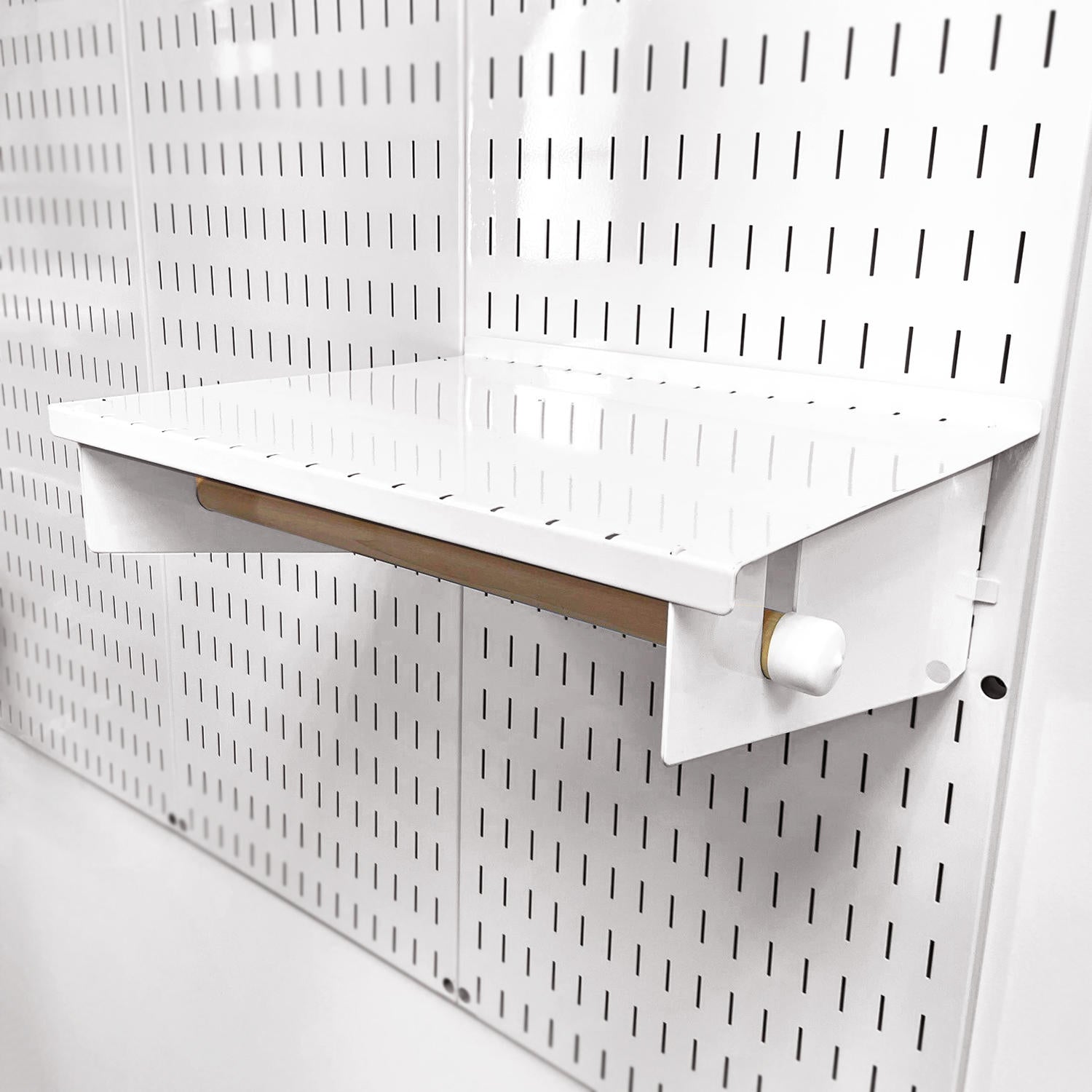 Modular Closet Shelf Shoe Wall Rack Organizer - Clothes Hanger Rack Sneaker Shelf Storage