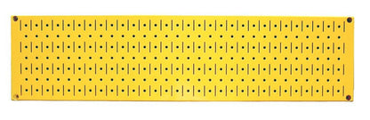 Yellow Peg Board Colored Painted Pegboards
