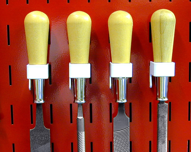 Pegboard Chisel Holder Bracket for Wall Control