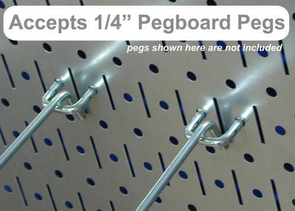 Wall Control Gold Pegboard Panels Accept Traditional Peg Hooks