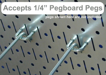 Peg Hooks in Wall Control