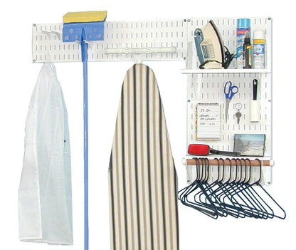 laundry room wall organizer kit