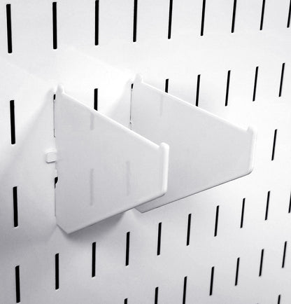 Clamp Rack Brackets Clamp Storage for Pegboard Clamp Wall Organizers - 4 to 12 Inch Shelf Bracket Pair & Clamp Bracket Pair