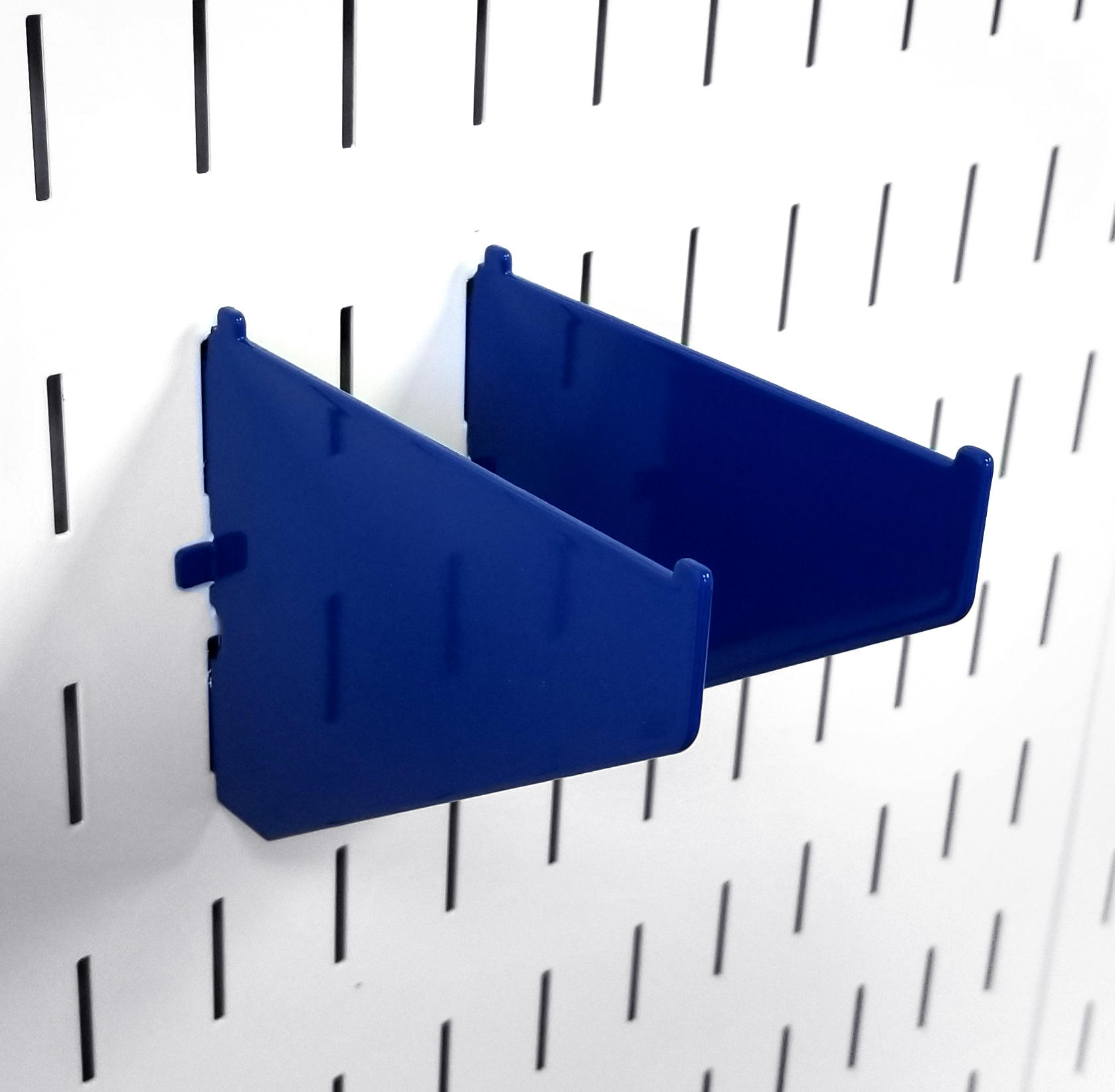 Clamp Rack Brackets Clamp Storage for Pegboard Clamp Wall Organizers - 4 to 12 Inch Shelf Bracket Pair & Clamp Bracket Pair