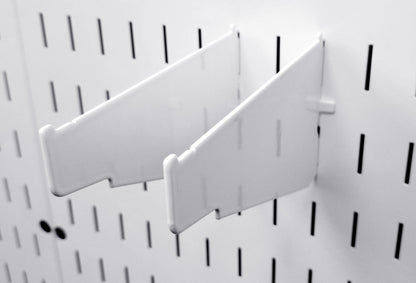 Clamp Rack Brackets Clamp Storage for Pegboard Clamp Wall Organizers - 4 to 12 Inch Shelf Bracket Pair & Clamp Bracket Pair