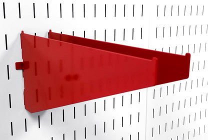 Clamp Rack Brackets Clamp Storage for Pegboard Clamp Wall Organizers - 4 to 12 Inch Shelf Bracket Pair & Clamp Bracket Pair