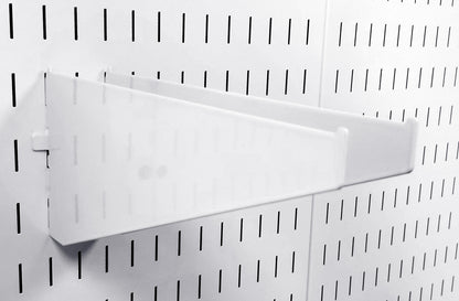Clamp Rack Brackets Clamp Storage for Pegboard Clamp Wall Organizers - 4 to 12 Inch Shelf Bracket Pair & Clamp Bracket Pair