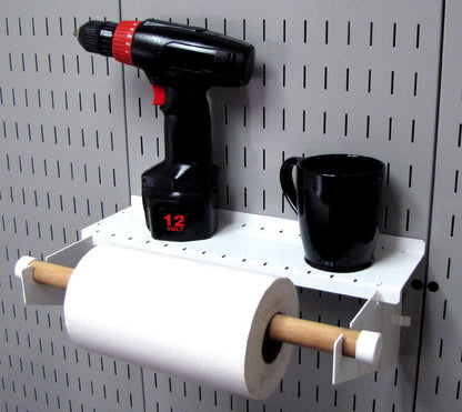 White Paper Towel Holder
