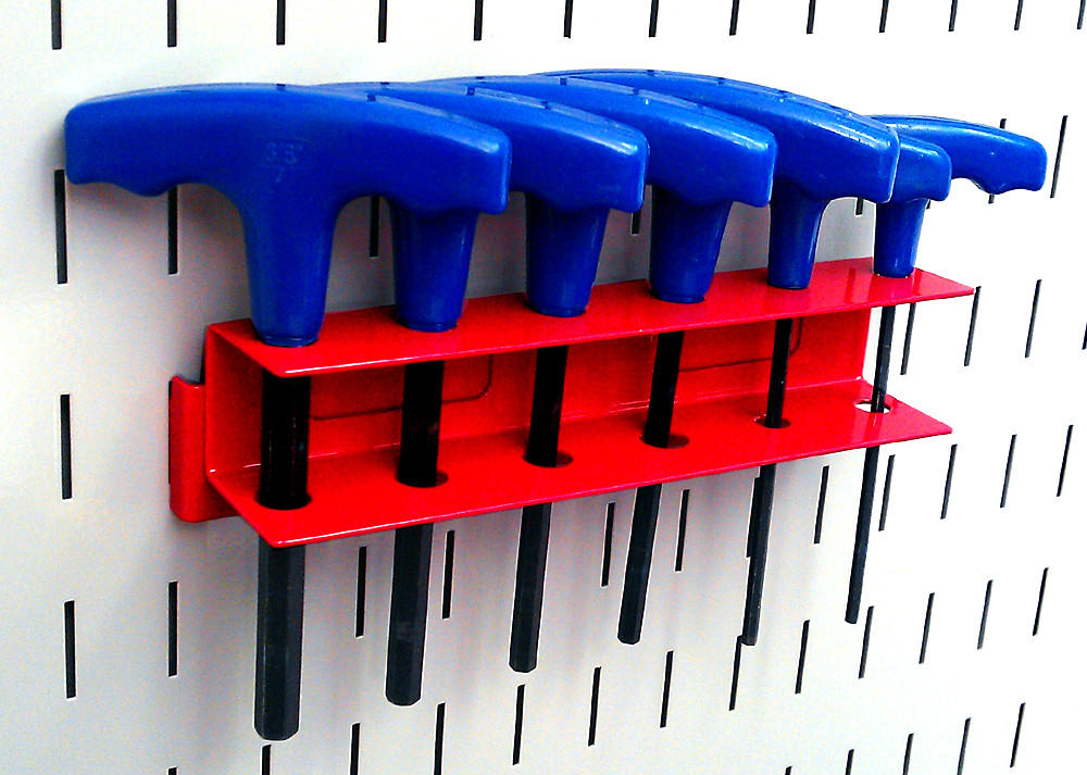 Wall Peg Boards with Allen Wrenches
