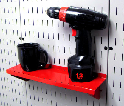 Peg Board Shelves by Wall Control