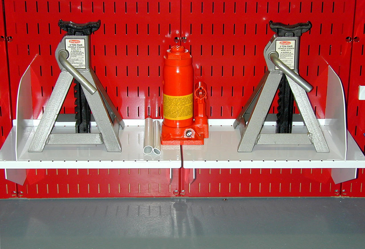 Heavy Duty Pegboard Shelving Units
