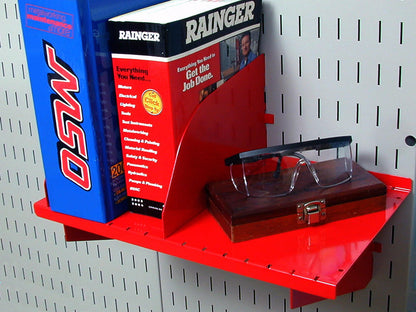 Pegboard Shelf for Books