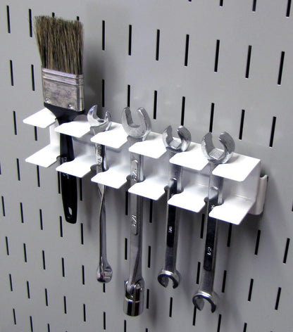 Slotted Metal Bracket for Pegboard