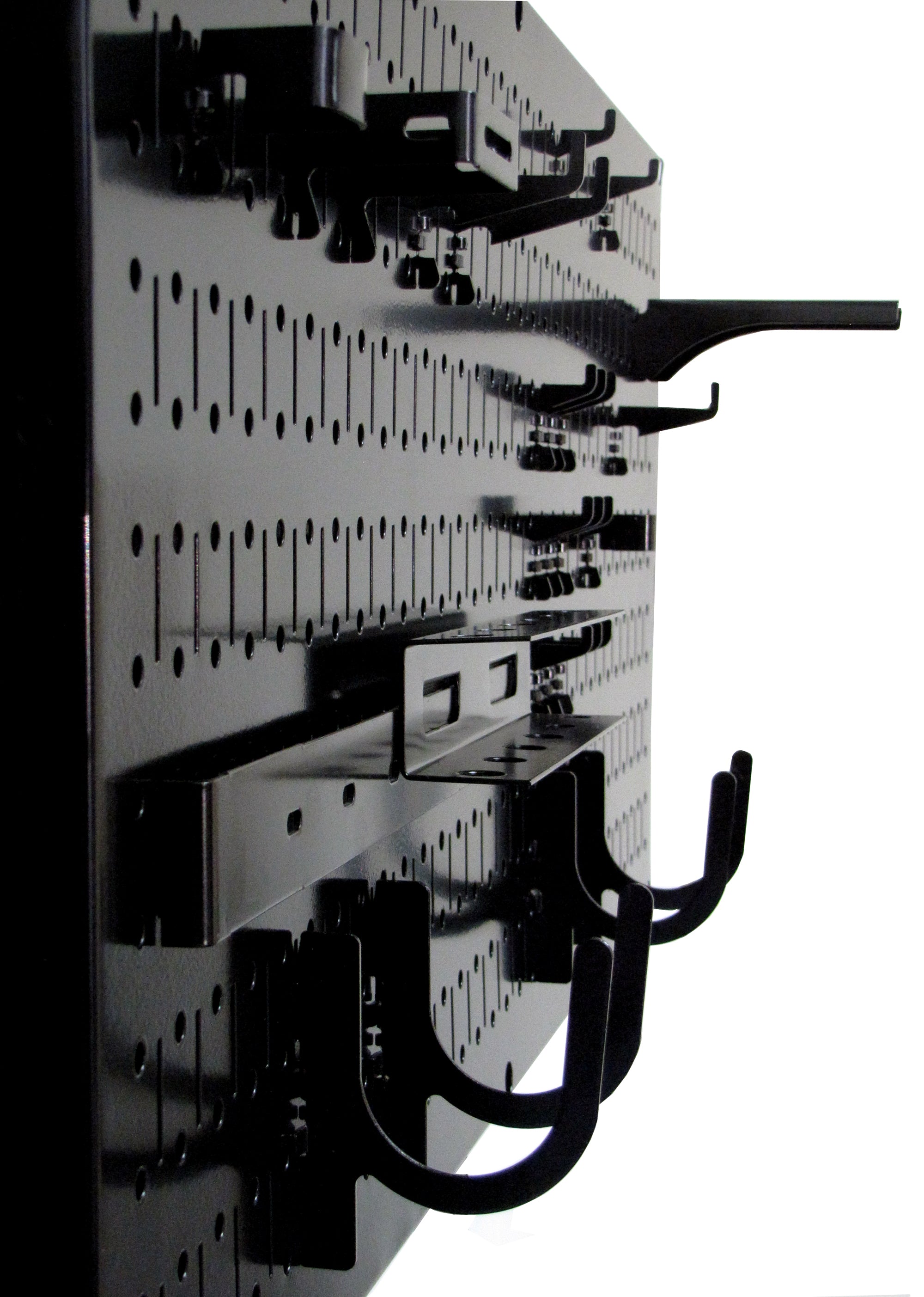 16in x 32in Horizontal Metal Pegboard Tool Board Panel