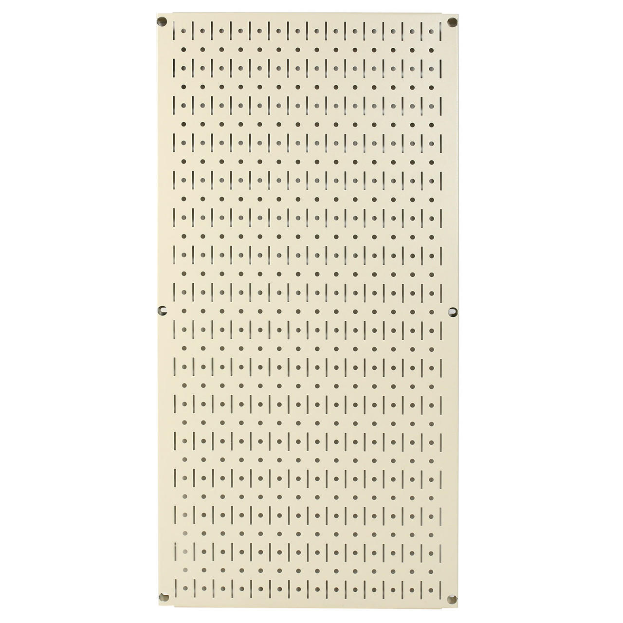 Matte Desert Sand Flat Finish Metal Pegboard