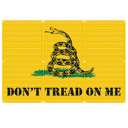 Don't Tread On Me Tool Storage Pegboard
