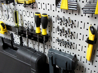 16in x 32in Horizontal Metal Pegboard Tool Board Panel