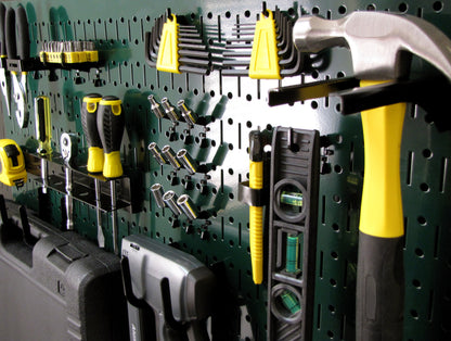 16in x 32in Horizontal Metal Pegboard Tool Board Panel