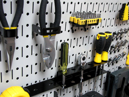 16in x 32in Horizontal Metal Pegboard Tool Board Panel