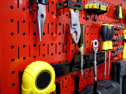 16in x 32in Horizontal Metal Pegboard Tool Board Panel