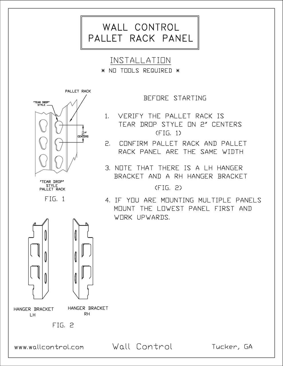 How to Attached Pegboard to Pallet Rack Industrial Shelving Unit