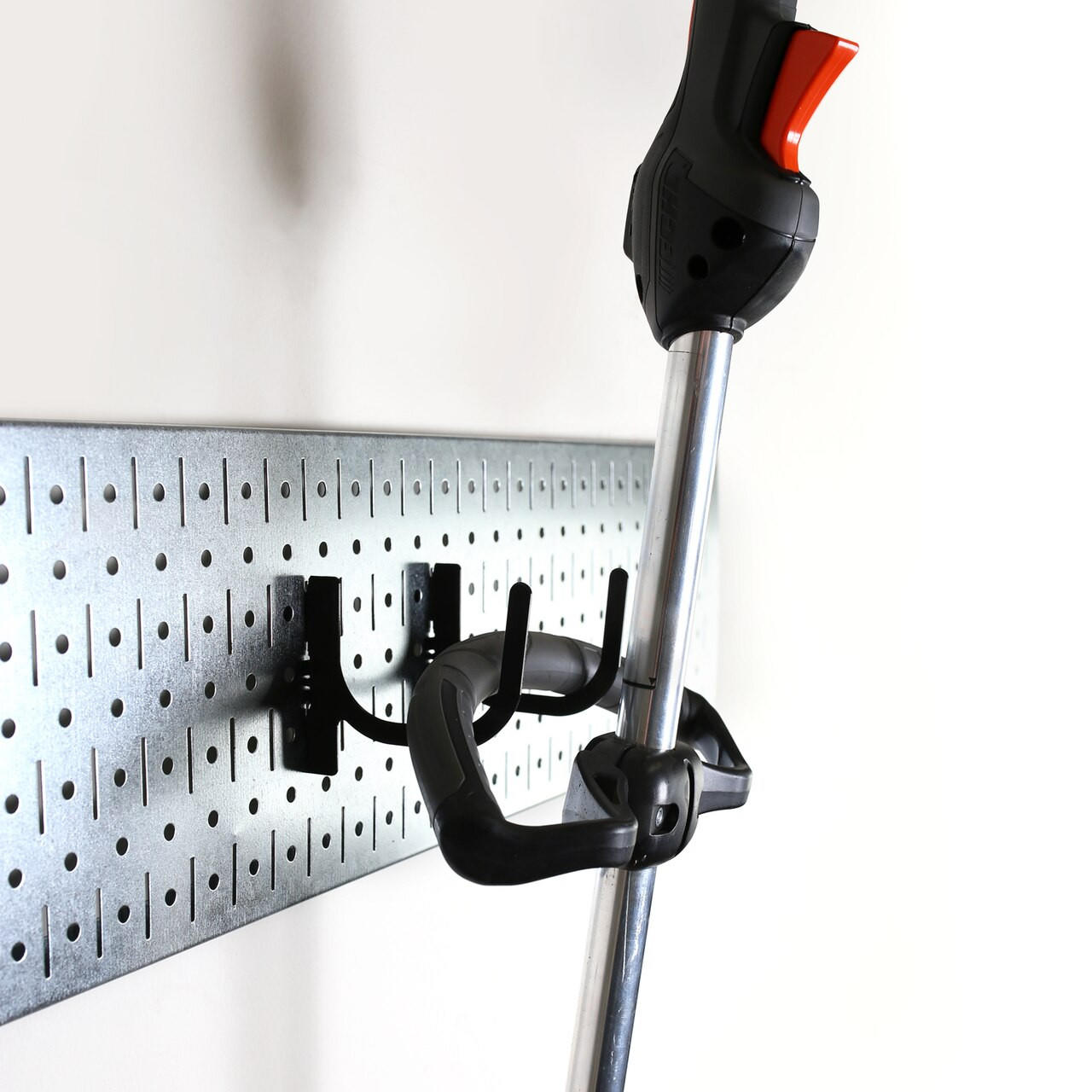 Galvanized pegboard runner u hooks