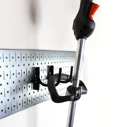 Galvanized pegboard runner u hooks