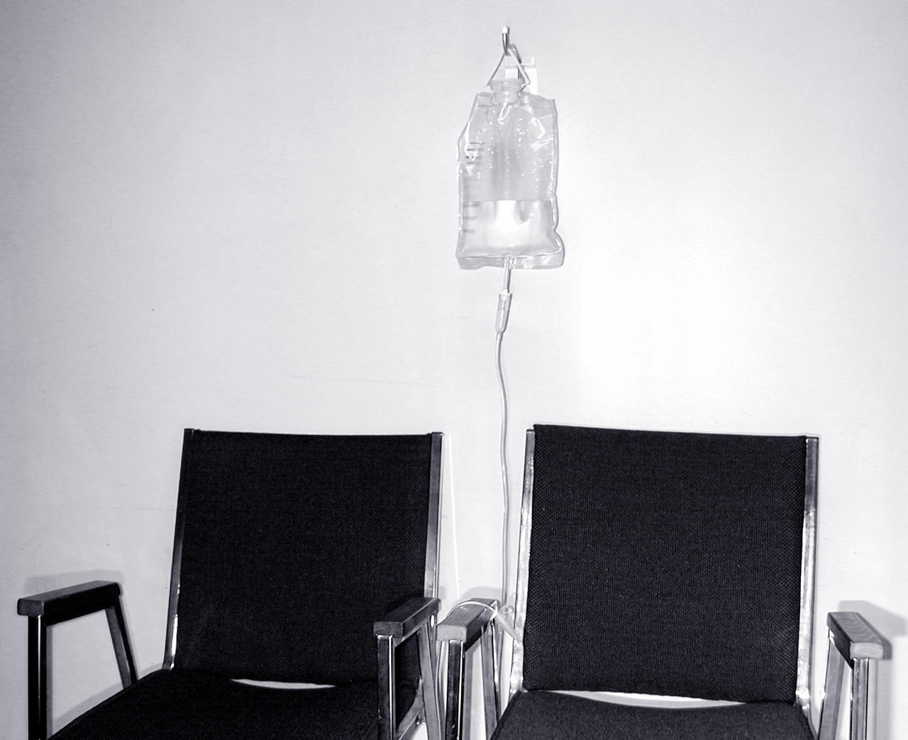 Chemo Drip IV Bag Wall Hook Station for Hanging IV Bags on Wall
