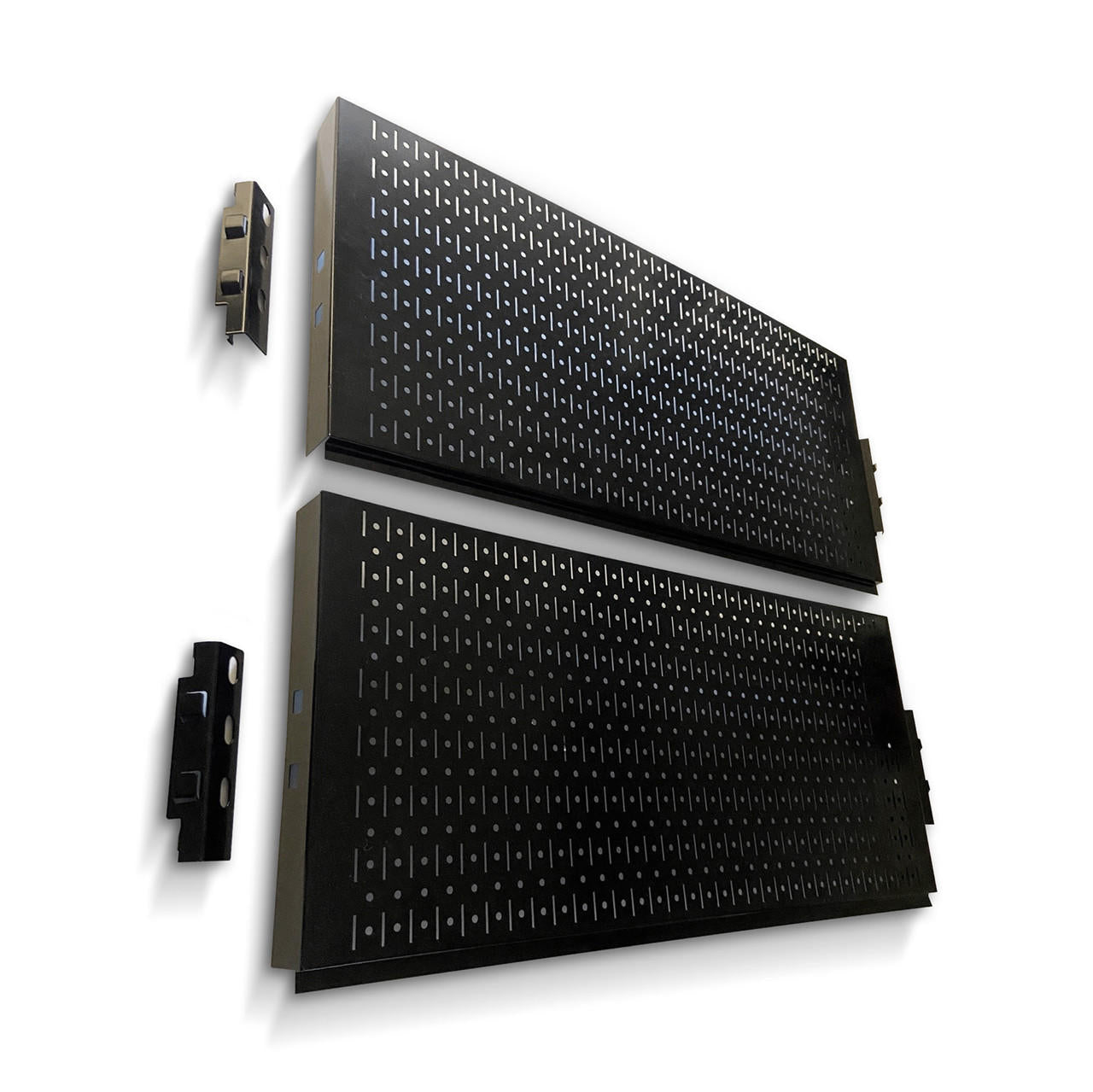 Industrial Shelving Peg Board End Caps