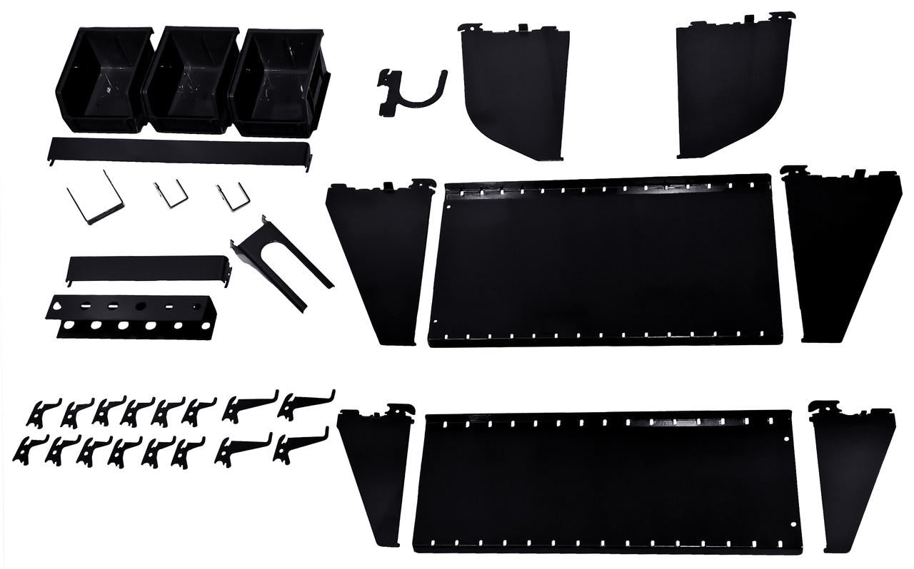 Pegboard Workbench Accessory Kit for Wall Control
