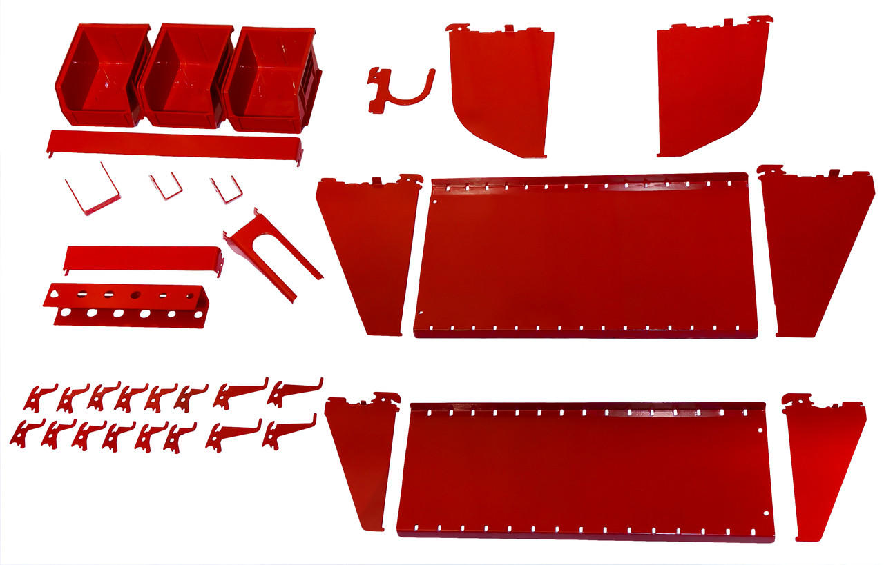 Wall Control Pegboard Work Bench Organizer Accessory Kit