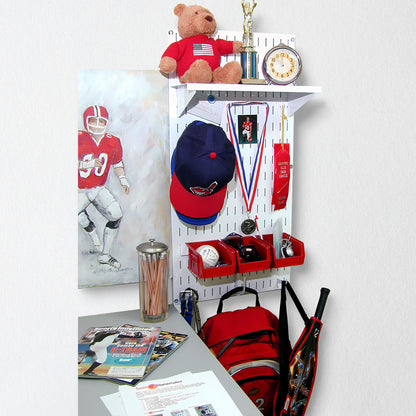 Kids Room Wall Storage Organizer
