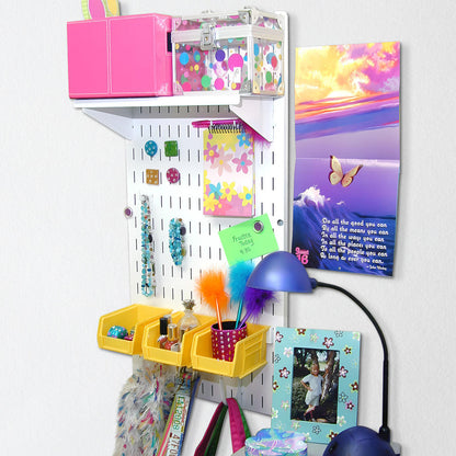 Little Girls Room Wall Storage Organizer
