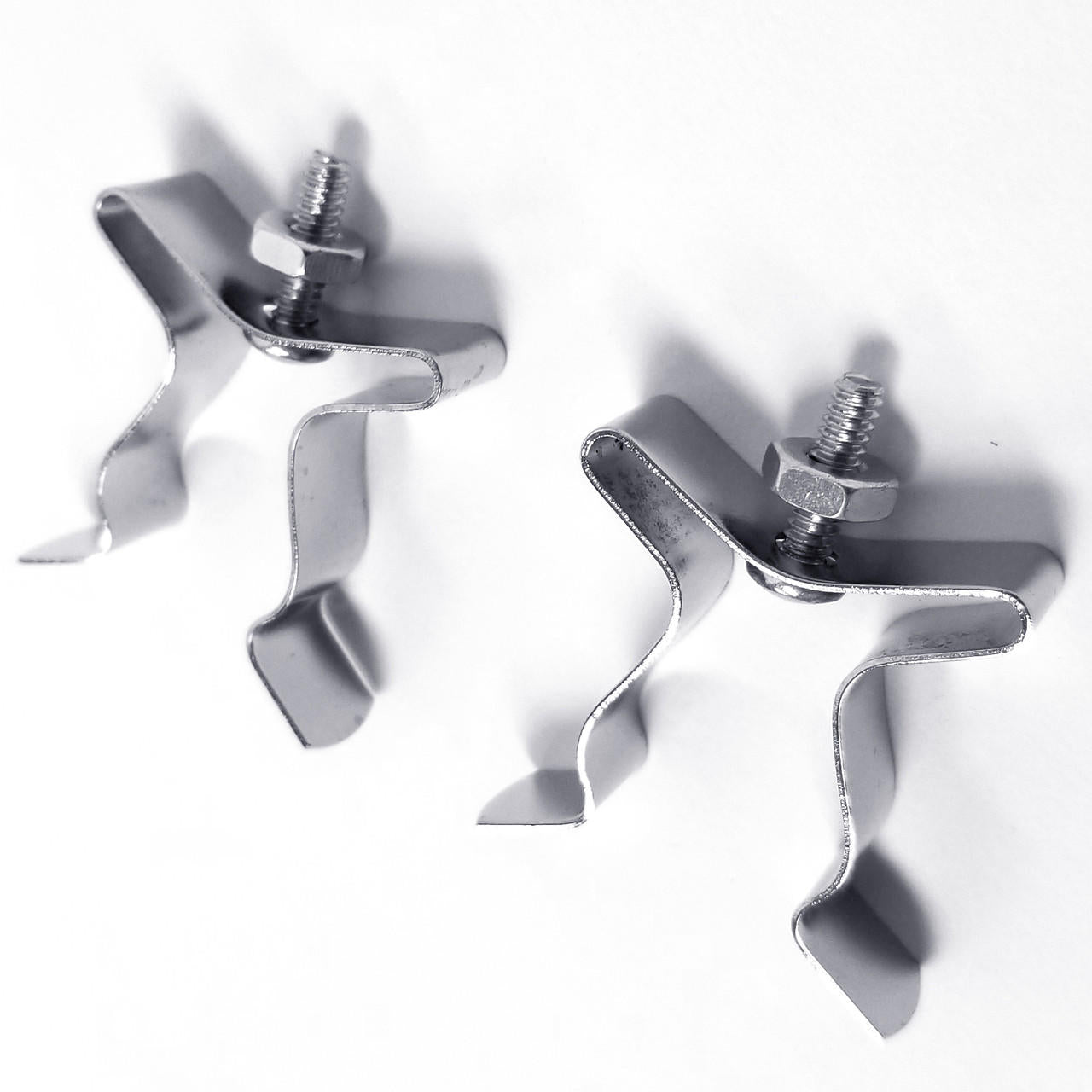 Adjustable Tool Clips for Hanging Tools on Pegboards