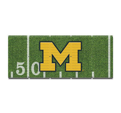 Michigan Football Functional Wall Art Pegboard Storage Organizer System