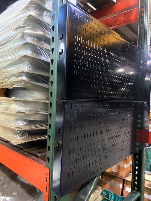 Modular Pallet Rack Storage Pegboard